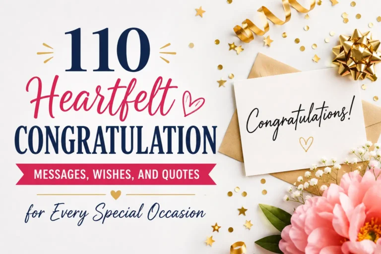 Congratulations Messages