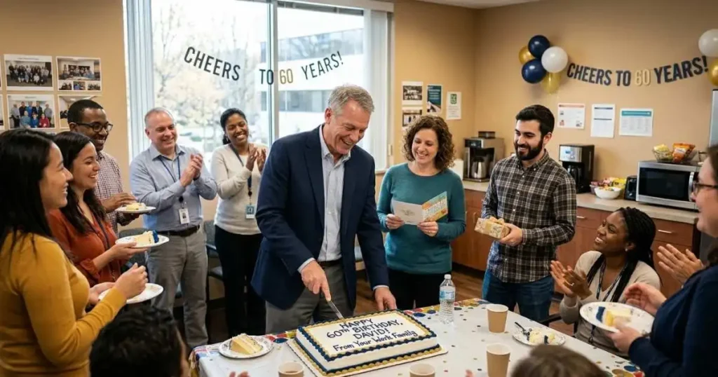 60th Birthday Wishes for Coworkers