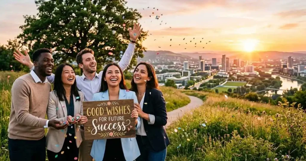 Good Wishes for Future Success