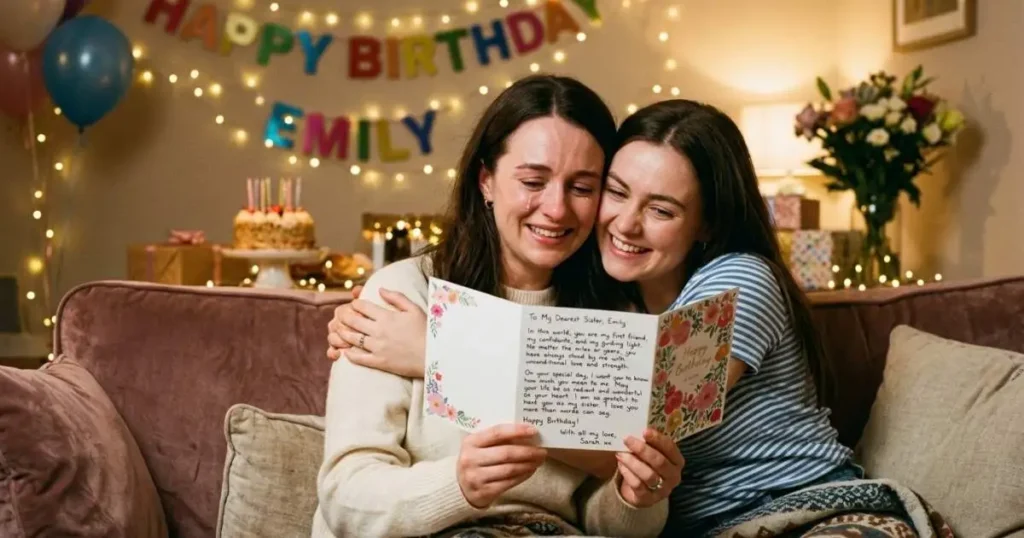 Heart Touching Birthday Wishes for Sister