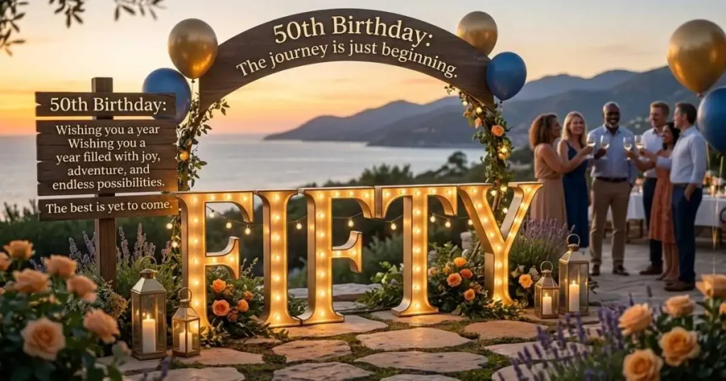 Inspirational 50th Birthday Wishes