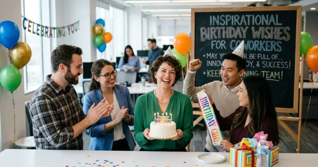 Inspirational Birthday Wishes for Coworkers