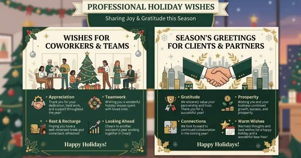  Professional Holiday Wishes for Coworkers and Clients