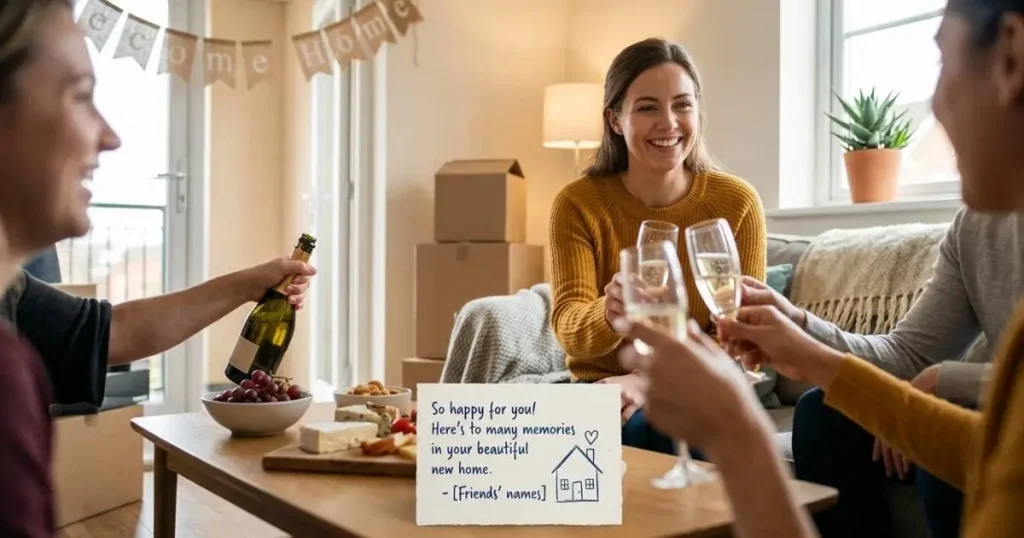 Short House Warming Wishes to Friend
