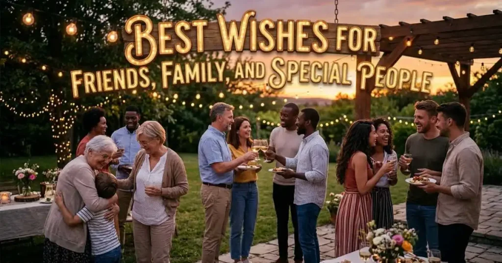 Best Wishes for Friends, Family, and Special People