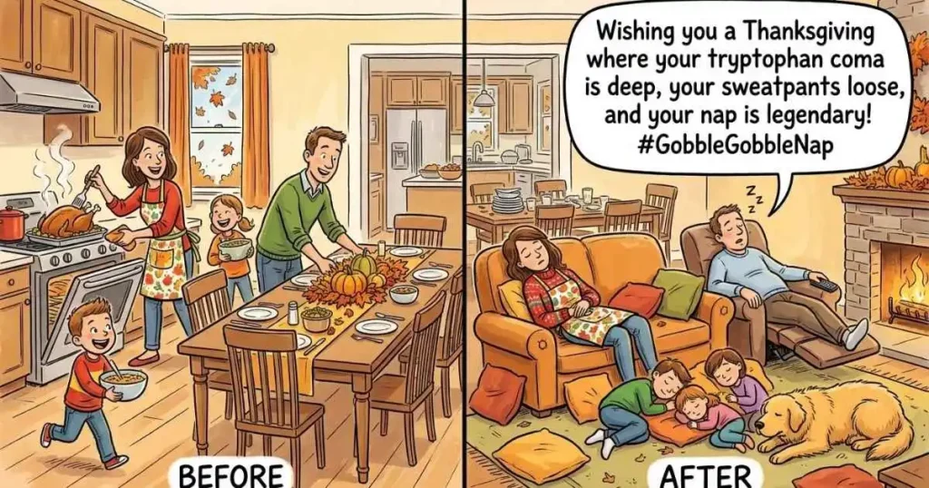 Funny Thanksgiving Wishes to Add Laughter to the Celebration