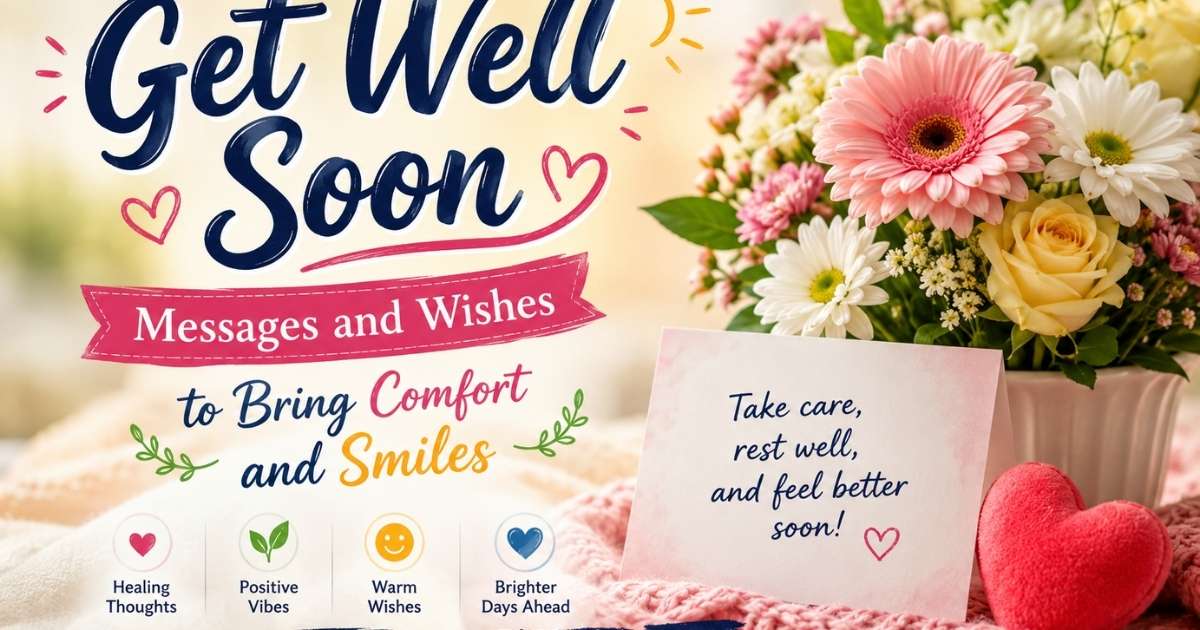 Get Well Soon Messages and Wishes to Bring Comfort and Smiles