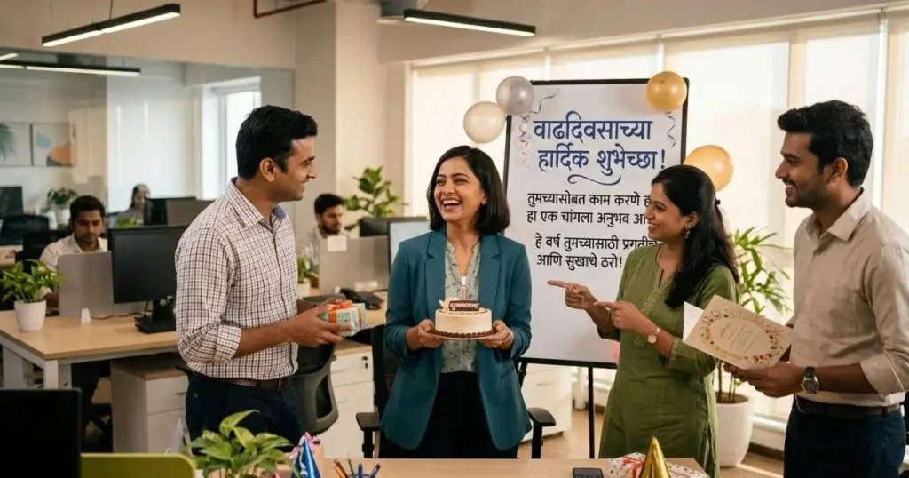  Happy birthday wishes In Marathi For colleague