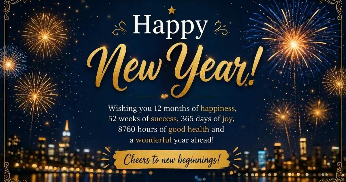 150+ Happy New Year Wishes, Messages & Quotes