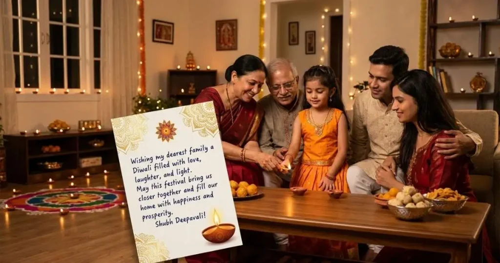 Heartfelt Diwali Wishes for Family Members