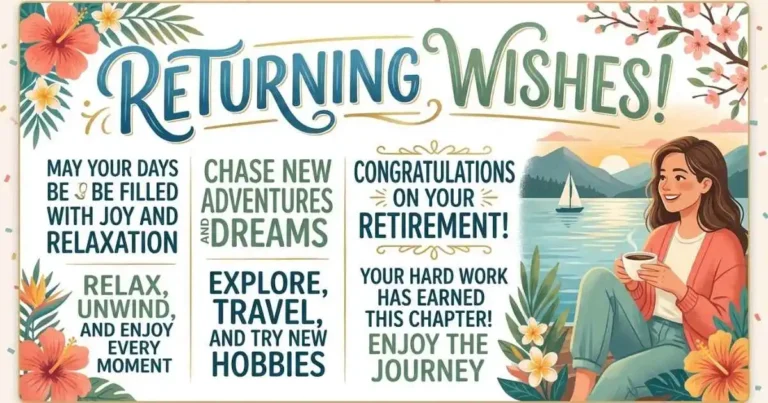 120+ Heartfelt Retirement Wishes, Messages & Quotes for Every Occasion