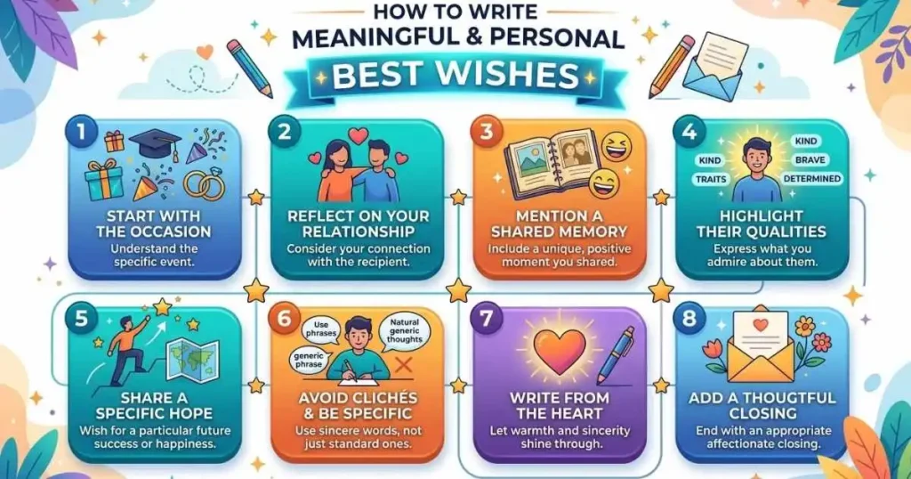 How to Write Meaningful Best Wishes That Feel Personal