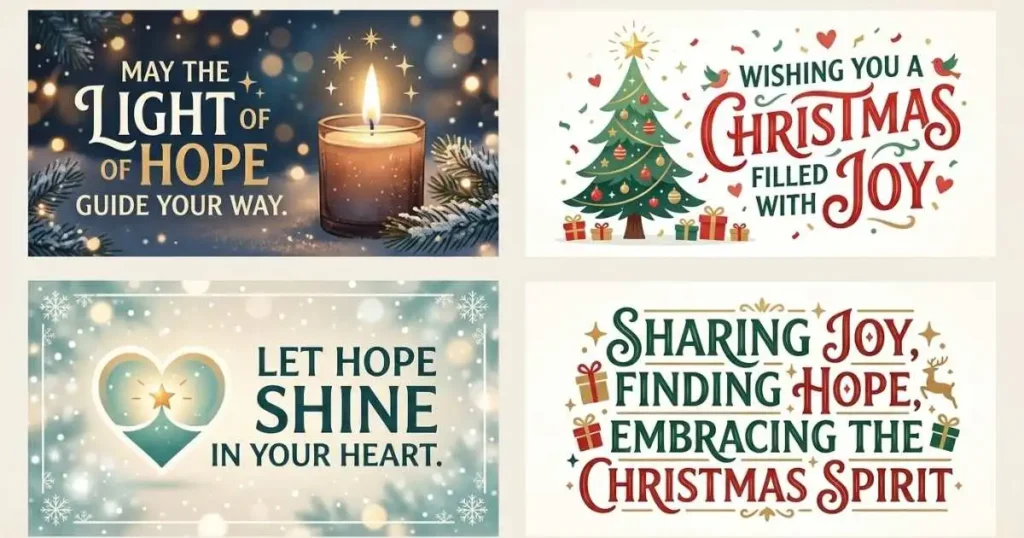 Inspirational Christmas Wishes for Hope and Joy