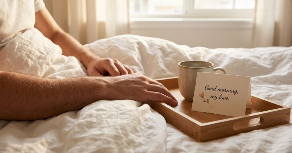 Romantic Good Morning Wishes for Him