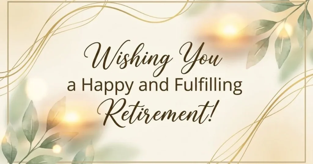 Warm Retirement Messages for Your Boss and Mentor