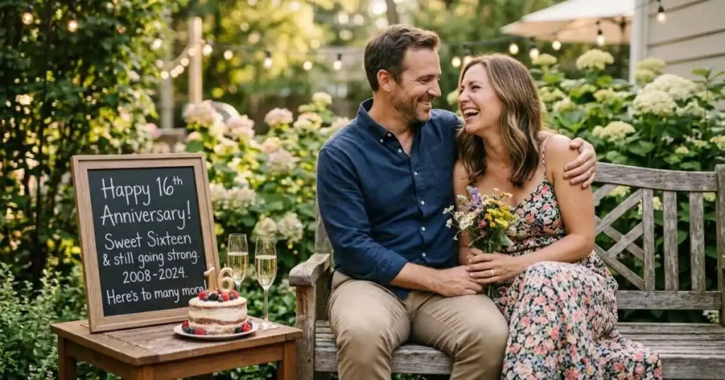 16th Anniversary Messages for Couples