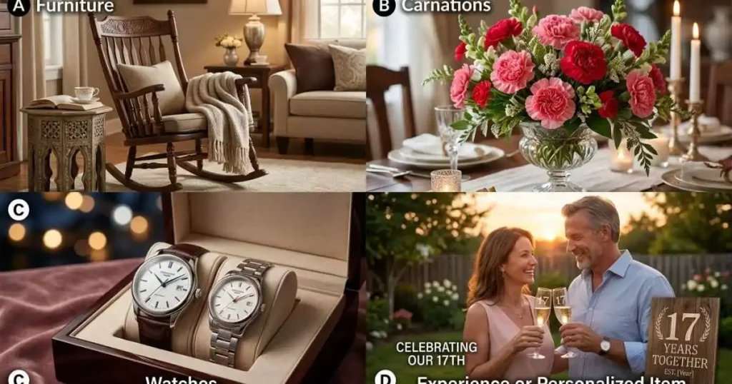 17th Anniversary Gift Ideas