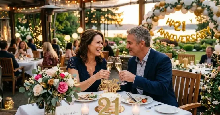 21st Wedding Anniversary Celebration