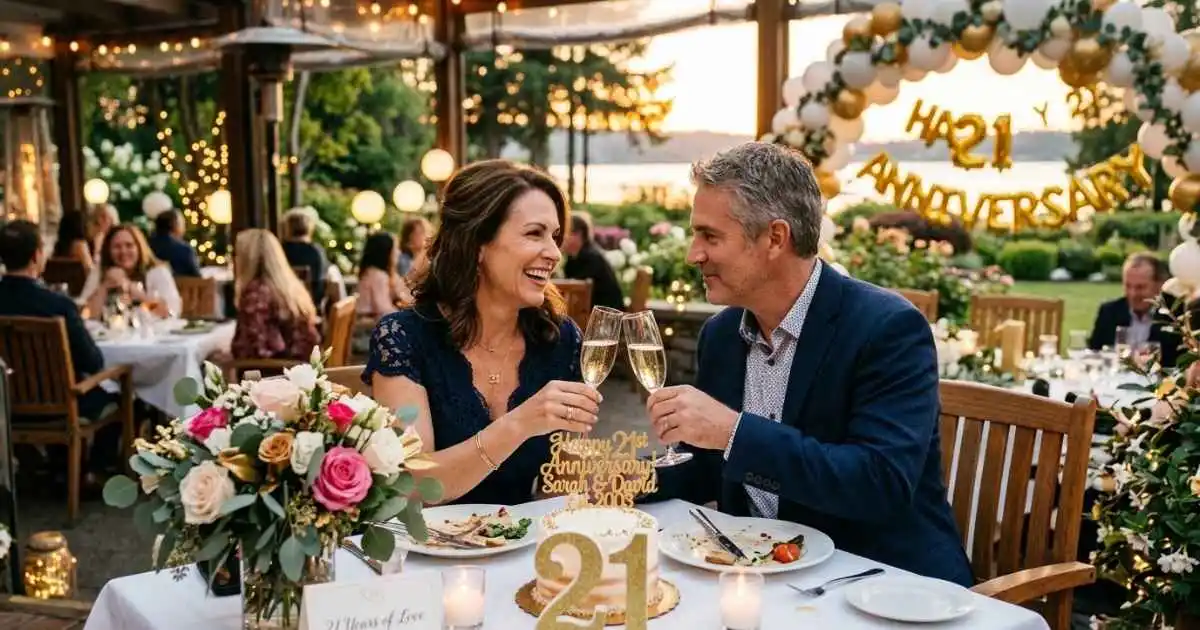21st Wedding Anniversary Celebration