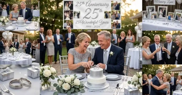 25th Wedding Anniversary Overview