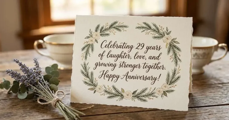 29th Wedding Anniversary Quotes