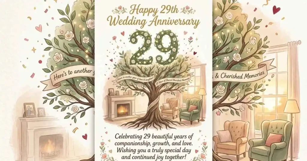 29th Wedding Anniversary Wishes