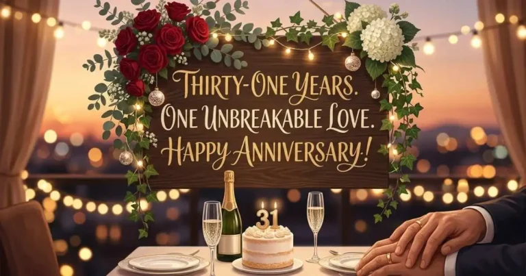 31st Wedding Anniversary Quotes