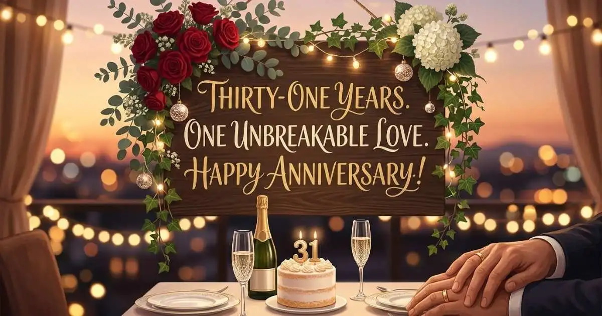 31st Wedding Anniversary Quotes