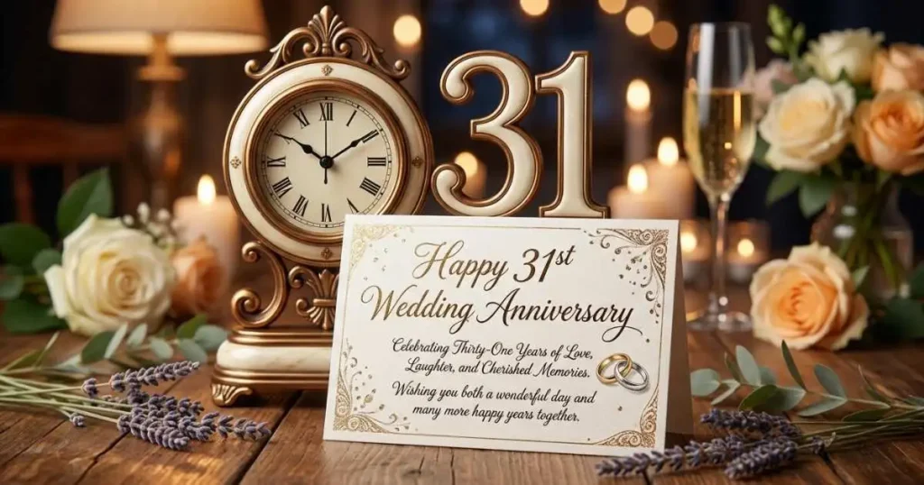31st Wedding Anniversary Wishes