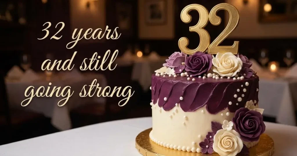 32nd Wedding Anniversary Captions for Instagram