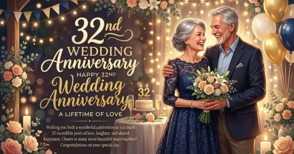 32nd Wedding Anniversary Wishes
