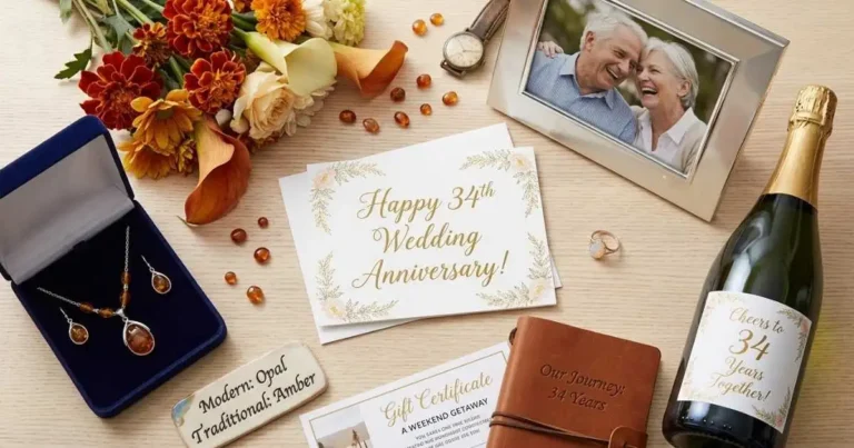 34th Wedding Anniversary Gifts