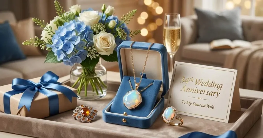 34th Wedding Anniversary Gifts for Wife