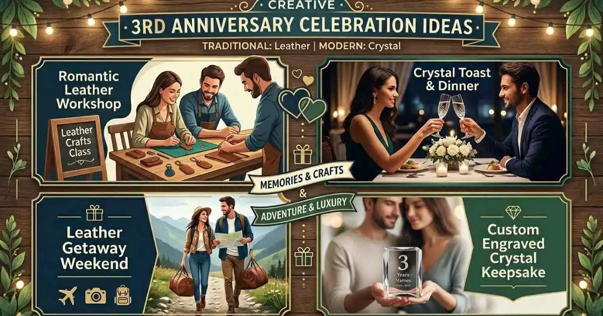 3rd Anniversary Celebration Ideas