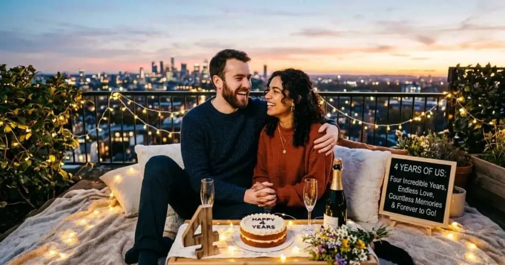 4 Year Relationship Wishes for Boyfriend