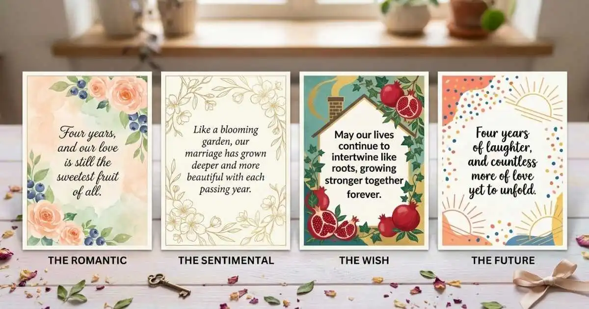 4th Wedding Anniversary Quotes