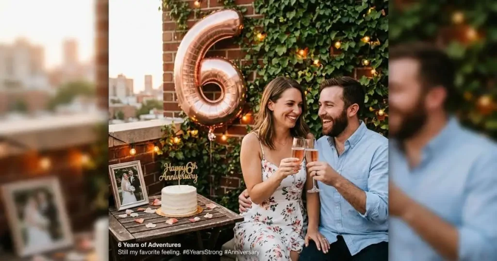 6 Years Anniversary Captions for Instagram