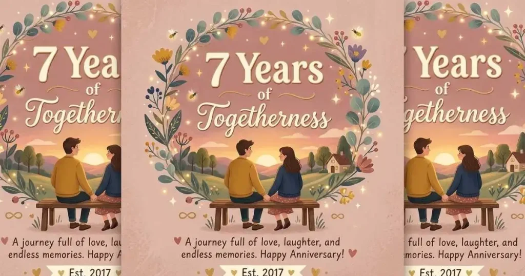 7 Years of Togetherness Status