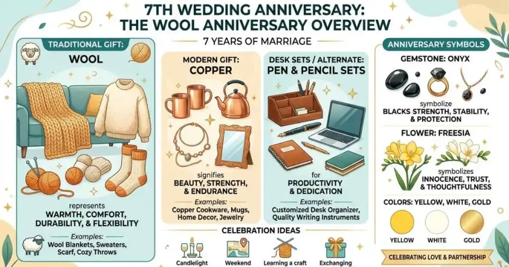 7th Wedding Anniversary Overview