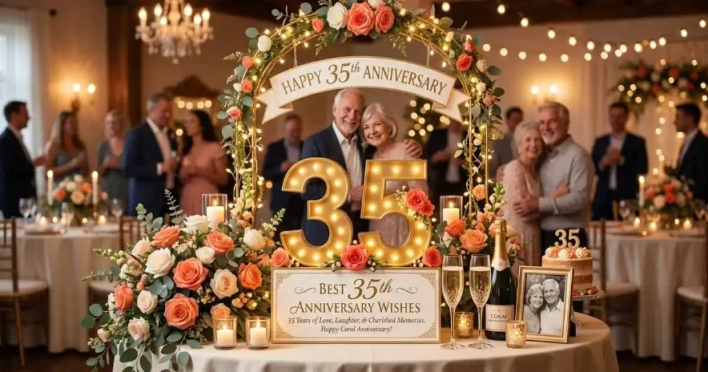Best 35th Anniversary Wishes