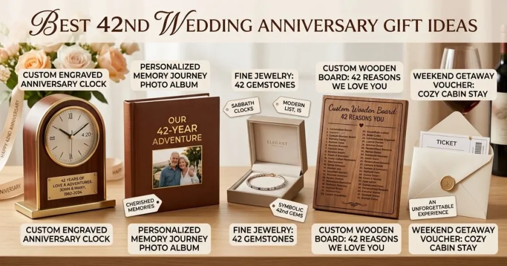 Best 42nd Wedding Anniversary Gift Ideas