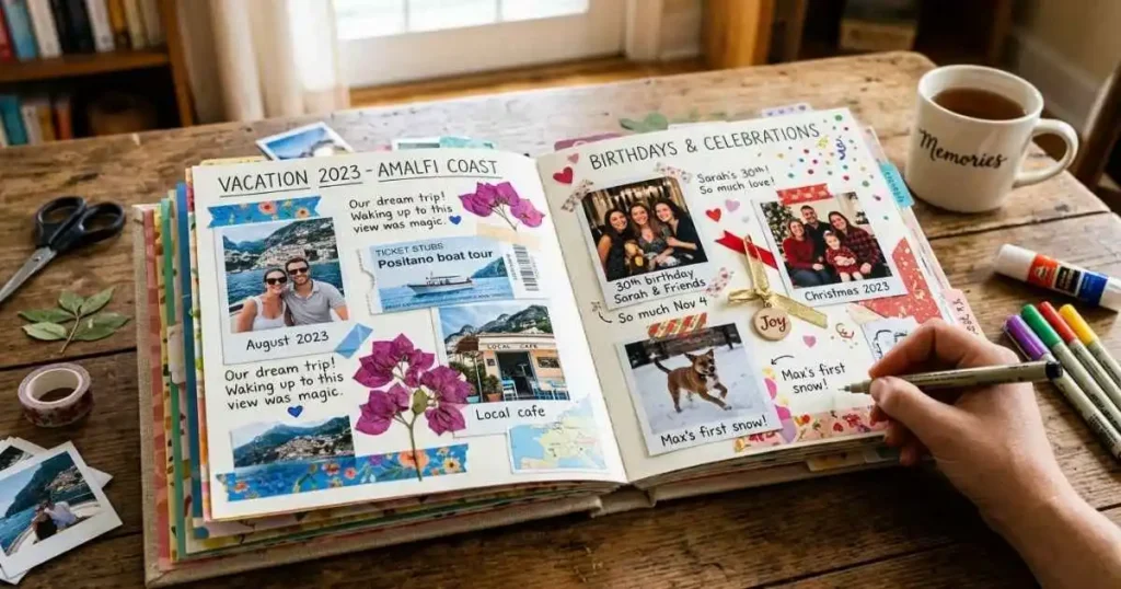 Create a Memory Scrapbook