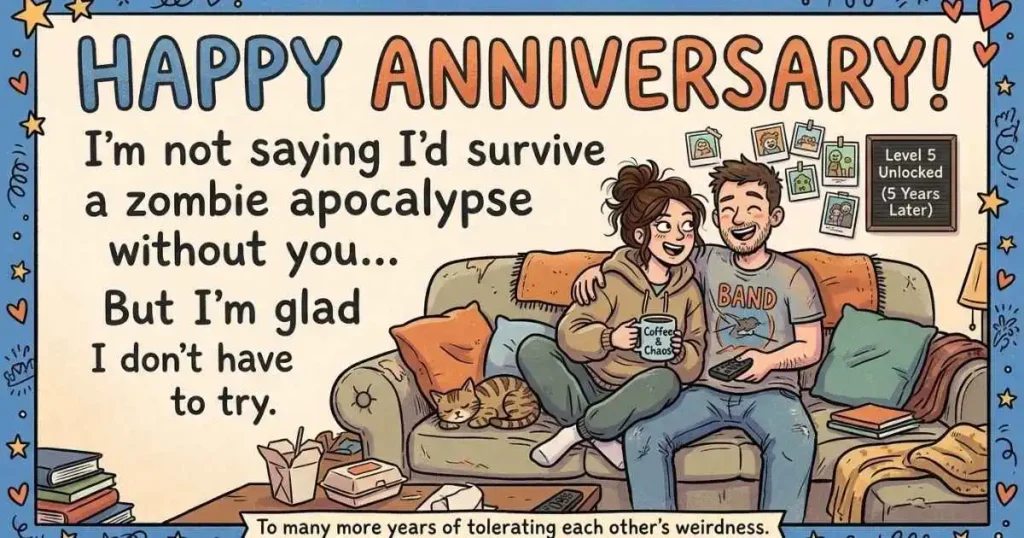 Funny Anniversary Wishes