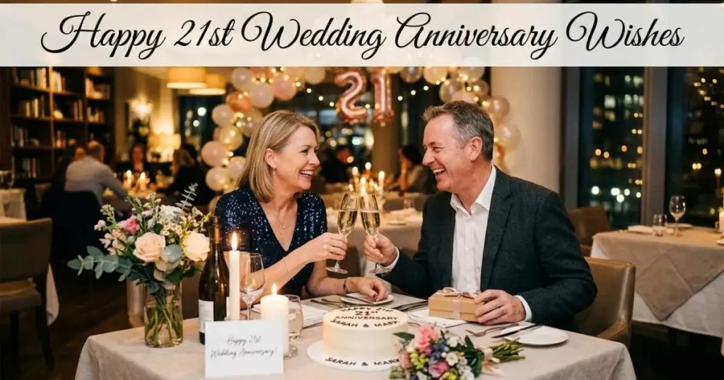 Happy 21st Wedding Anniversary Wishes