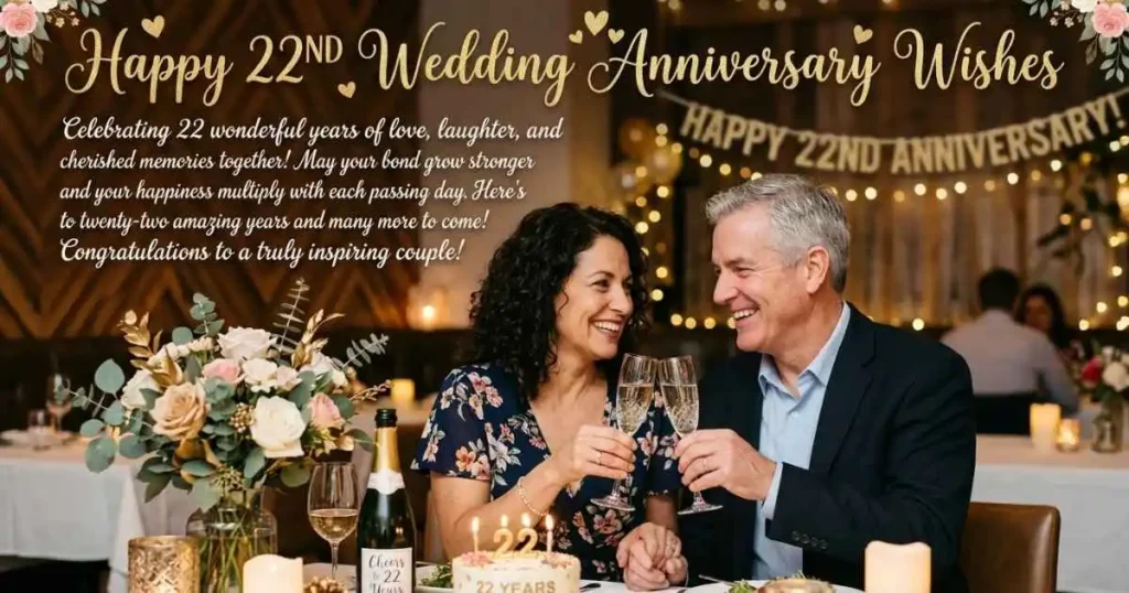 Happy 22nd Wedding Anniversary Wishes