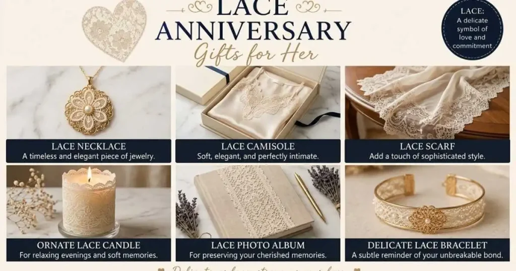 Lace Anniversary Gifts for Him