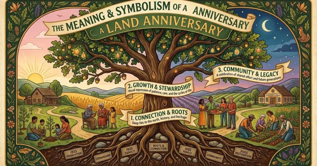 Land Anniversary Meaning and Symbolism