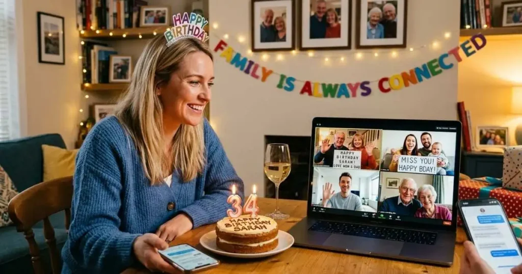 Long Distance Birthday Messages for Family