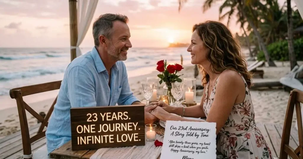 Romantic 23rd Wedding Anniversary Quotes