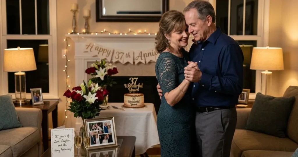37th Wedding Anniversary Wishes for Wife